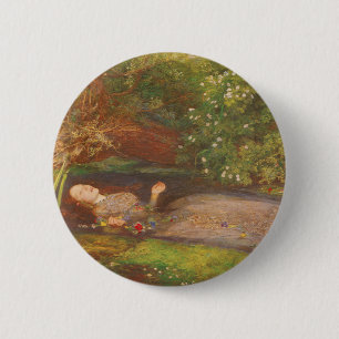 Ophelia by Millais, Vintage Victorian Fine Art Knapp