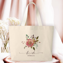 Ophelia Cottagecore Dusty Rosa Blommigt Bride