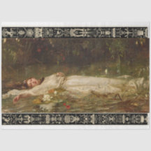 Ophelia Flyter i floden av Heyer