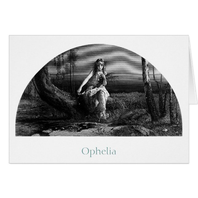 Ophelia Hälsningskort (Framsidan Horizontal)