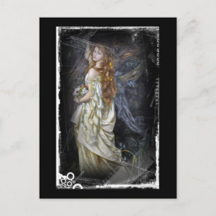 Ophelia i White Vykort