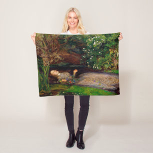 Ophelia, John Everett Millais, 1851-1852 Fleecefilt
