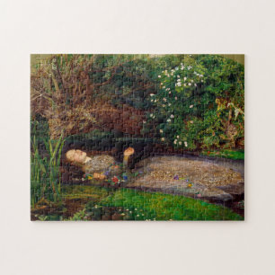 Ophelia, John Everett Millais, 1851-1852 Pussel
