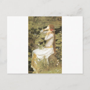 Ophelia - John William Waterhouse (1894) Vykort