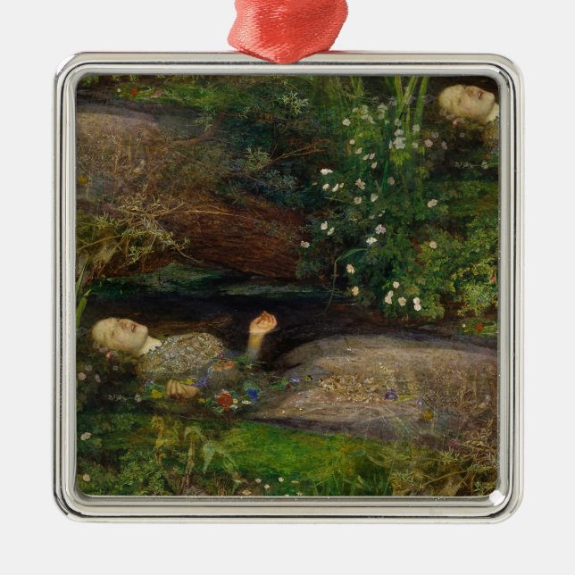 ophelia julgransprydnad metall (Framsidan)