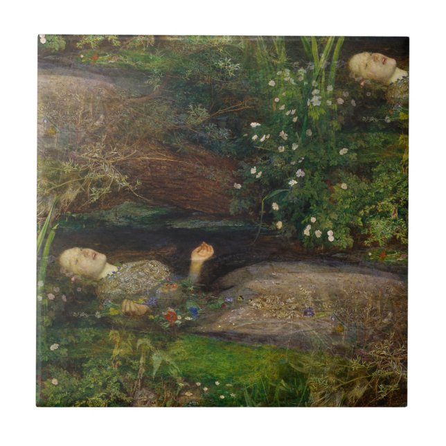 ophelia kakelplatta (Framsidan)
