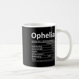 Ophelia Nutrition Personlig Namn Funny Christma Kaffemugg