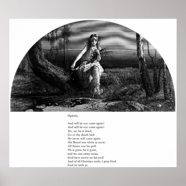 Ophelia Poster (Framsidan)