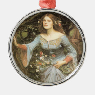 Ophelia prydnad julgransprydnad metall