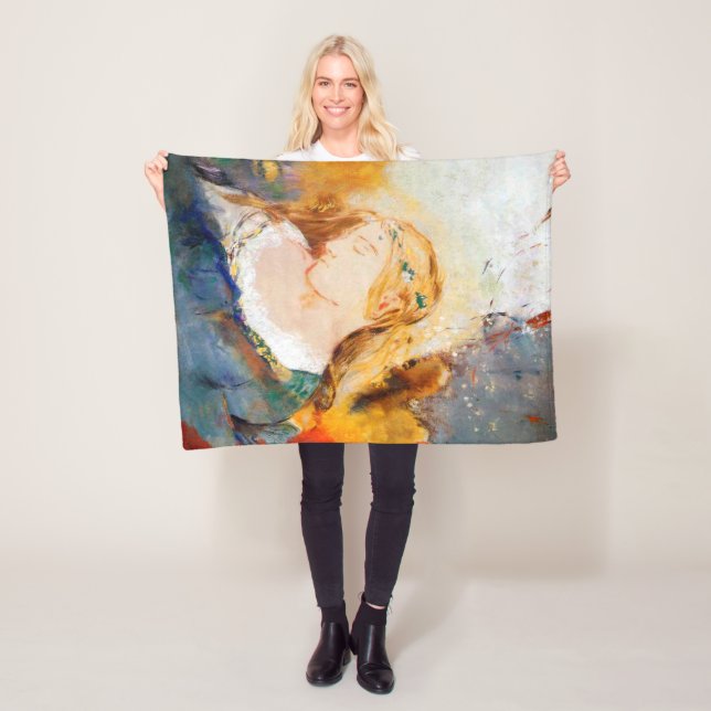 Ophelia, Redon Fleecefilt (På plats)