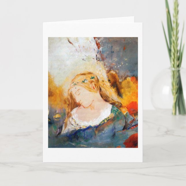 Ophelia, Redon Kort (Framsida)