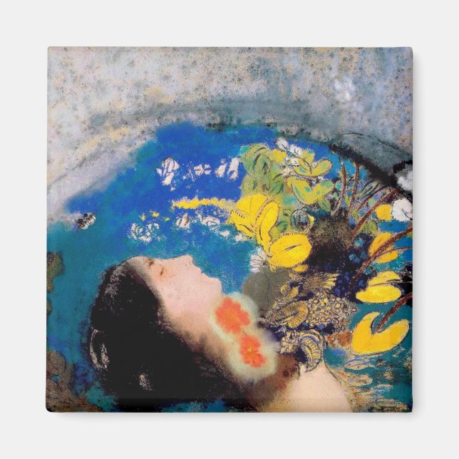 Ophelia, Redon Magnet (Framsidan)