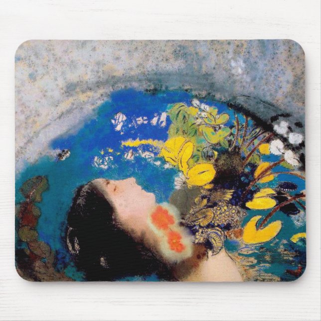 Ophelia, Redon Musmatta (Framsidan)
