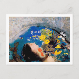 Ophelia, Redon Vykort