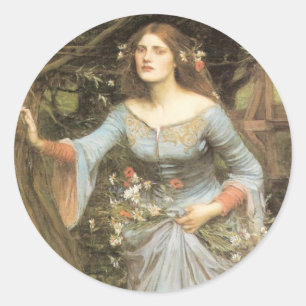 Ophelia stor klistermärke