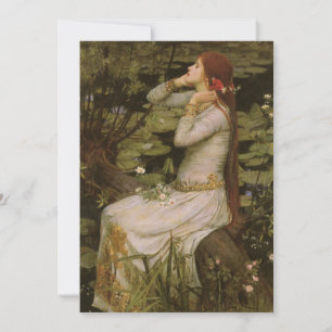 Ophelia vid dammen av John William Waterhouse