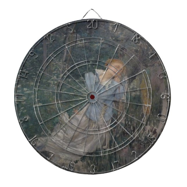 Ophelia (Weeping Woman) (av Jules Bastien-Lepage) Darttavla (Framsidan)