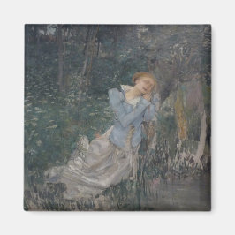 Ophelia (Weeping Woman) (av Jules Bastien-Lepage) Magnet