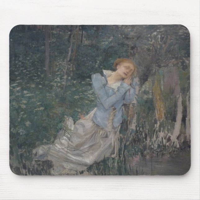 Ophelia (Weeping Woman) (av Jules Bastien-Lepage) Musmatta (Framsidan)