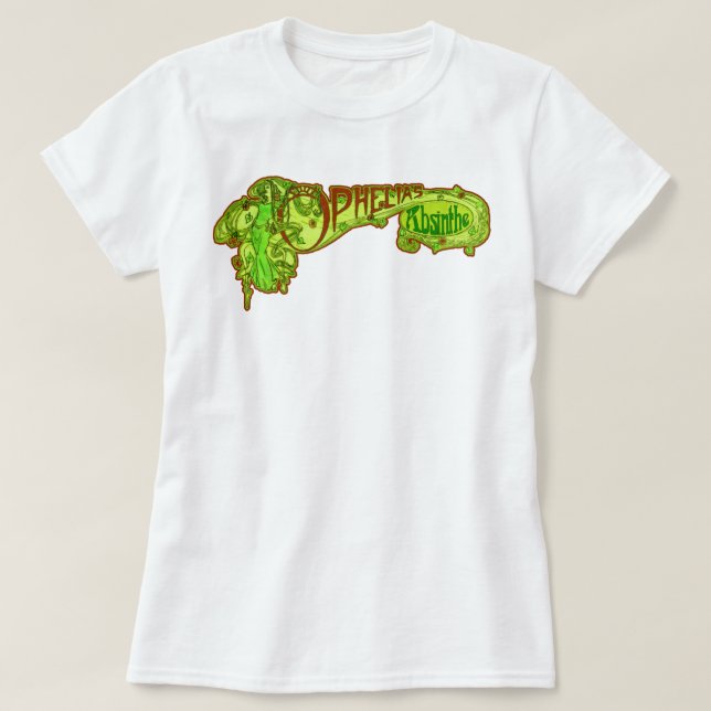 Ophelias Absinthe Tee (Design framsida)