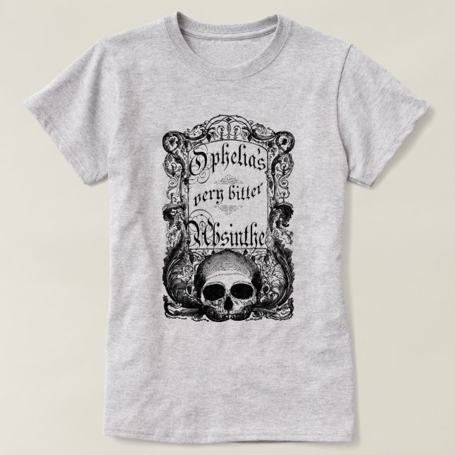 Ophelias bitter Absinthe Tee (Design framsida)