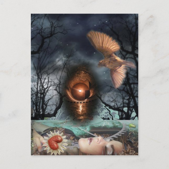 OPHELIAS FLYKTINGAR VYKORT (Framsida)