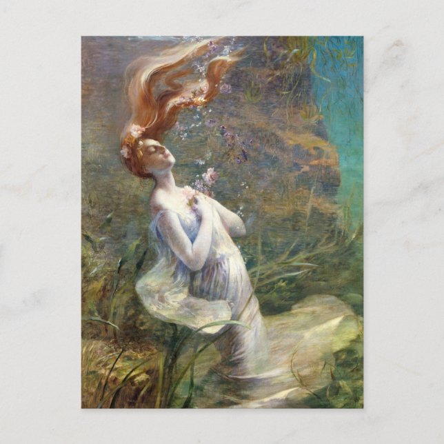 Ophelie | Paul Steck Vykort (Framsida)