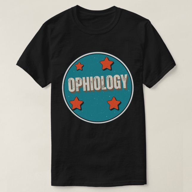 Ophiologi T Shirt (Design framsida)