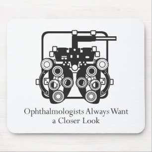 Ophthalmologists tar en mer nära Look Musmatta