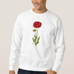 Opier för blommigt för blomma för vild för val långärmad tröja