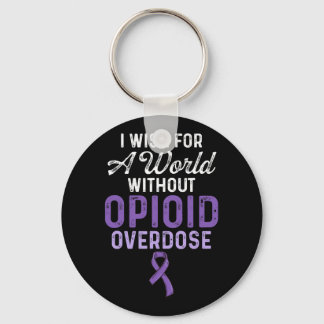 Opioid Överdosering Medvetandegörare Överlevnad 30 Nyckelring