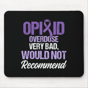 Opioid Överdosering Medvetandegörare Överlevnad 32 Musmatta