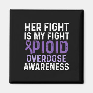 Opioid Överdosering Medvetandegörare Överlevnad 52 Magnet