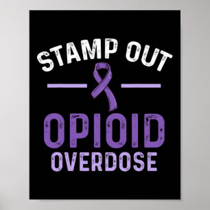Opioid Överdosering Medvetandegörare Överlevnad 55 Poster
