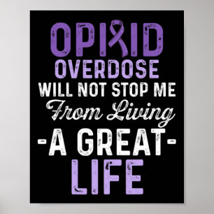 Opioid Överdosering Medvetandegörare Överlevnad 65 Poster