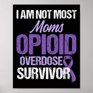 Opioid Överdosering Medvetandegörare Survivor 13 Poster