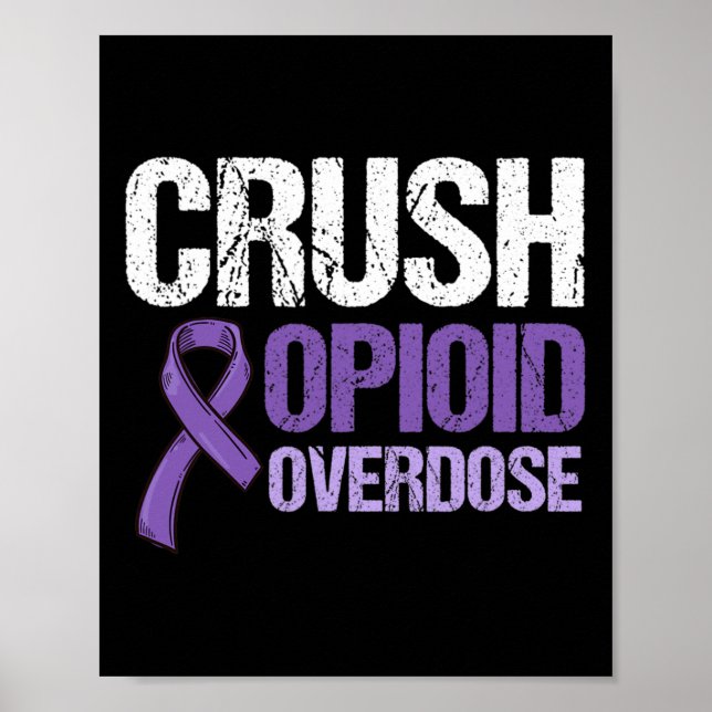 Opioid Överdosering Medvetandegörare Survivor 15 Poster (Framsidan)