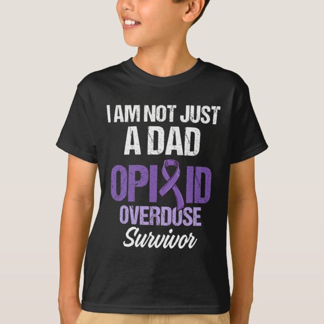 Opioid överdosering Medvetandehöjare Överlevor 2 T Shirt (Framsida)