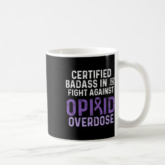 Opioid Överdosering Medvetandehöjare Överlevor 6 Kaffemugg