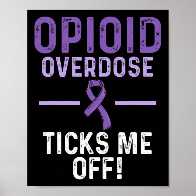 Opioidöverdos Medvetenhet Warrior Överlevare 2  Poster (Framsidan)