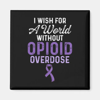 Opioidöverdos Medvetenhet Warrior Överlevare 57 Magnet