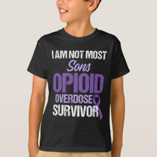 Opioidöverdos Medvetenhet Warrior Survivor 63 T Shirt