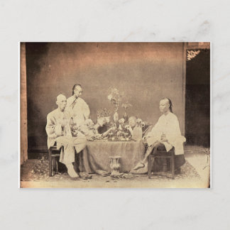 Opiumrökare i China Vykort