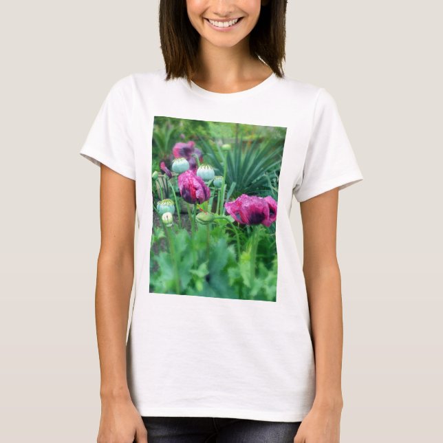 Opiumvallmor Tee (Framsida)