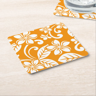 ÖPLONIA FRANGIPANI (ORANGE) Pappersunderlägg Underlägg Papper Kvadrat