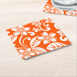 ÖPLONIA (MYCKET ORANGE) Pappersunderlägg Underlägg Papper Kvadrat