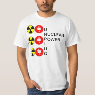 OPLUG KÄRNKRAFT TEE SHIRT