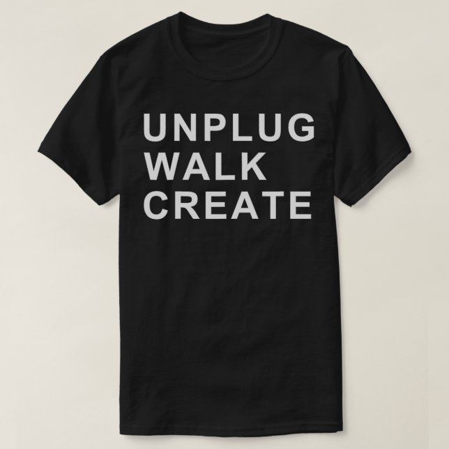 OPLUG WALK SKAPAR T SHIRT (Design framsida)