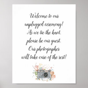Opluggad ceremoni poster