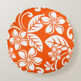 ÖPLUMERIA (MYCKET ORANGE) RUND KUDDE